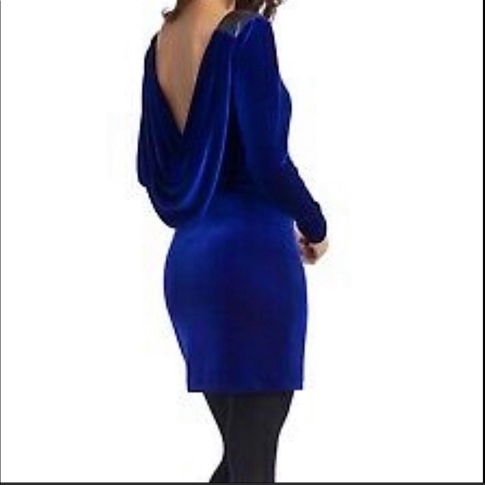 Mark & James Sapphire Star Velvet Bodycon dress | SZSmall